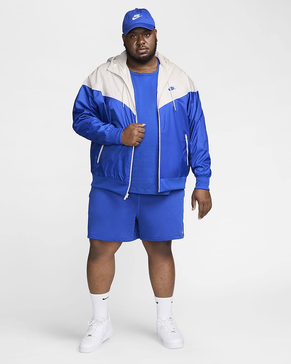 Nike Sportswear Windrunner Men's Hooded Jacket - Game Royal/Light Orewood Brown/Game Royal