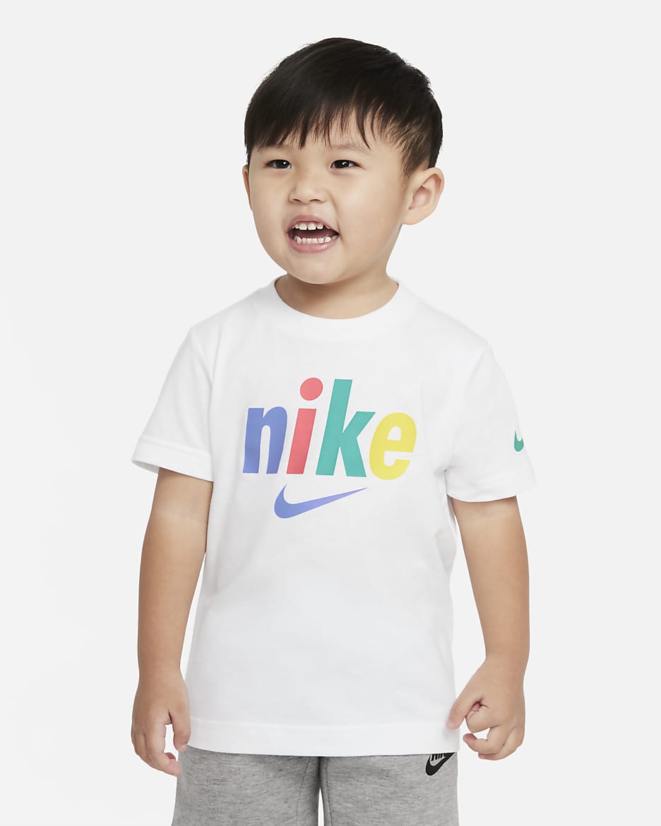 Playera infantil Nike - Blanco