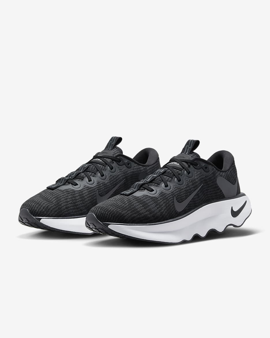 Ανδρικά παπούτσια για περπάτημα Nike Motiva - Μαύρο/Anthracite/Λευκό/Μαύρο