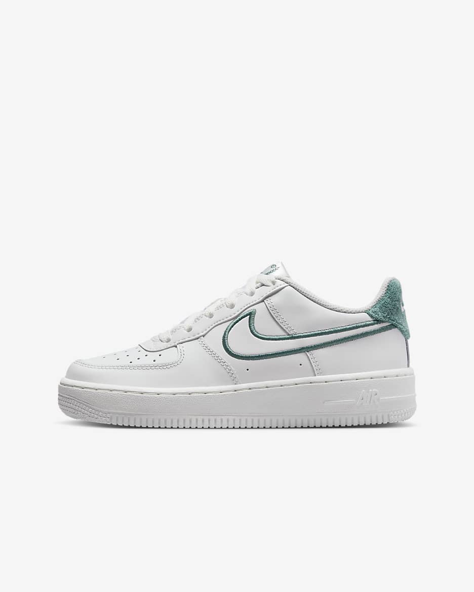 Bota Nike Air Force 1 LV8 3 pro větší děti - Summit White/Bicoastal/Summit White