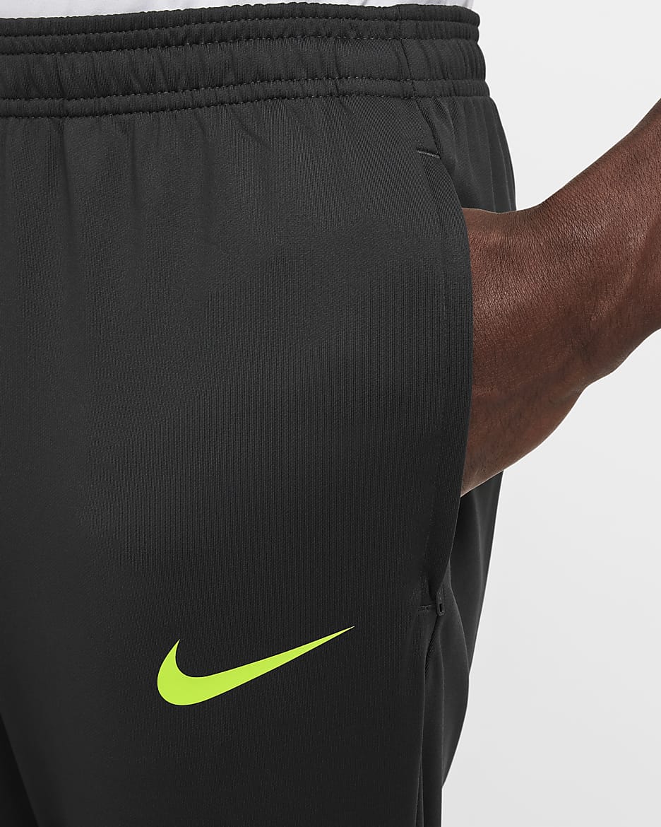 Nike Strike Dri-FIT Fußballhose für Herren - Anthracite/Volt/Volt