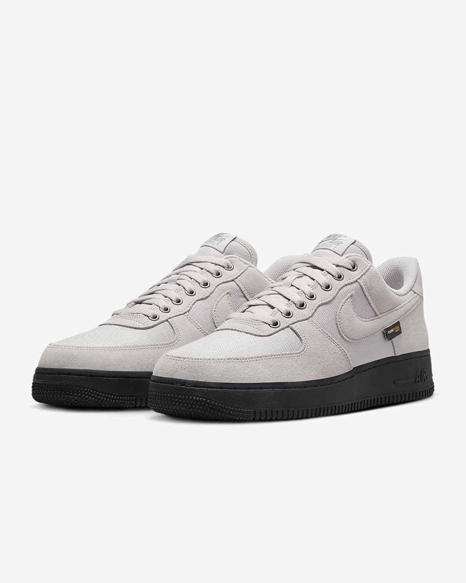 Nike Air Force 1 '07 Men's Shoes - Light Iron Ore/Black/Smoke Grey/Light Iron Ore