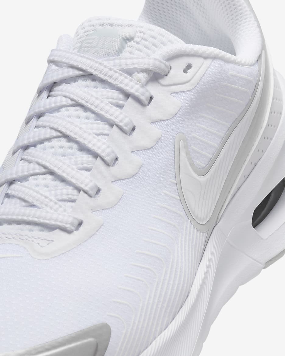 Nike Air Max Nuaxis Women's Shoes - White/Pure Platinum/Metallic Silver/White