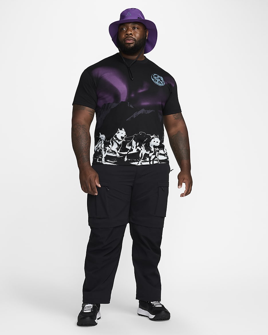 Nike ACG «Northern Lights» Dri-FIT T-skjorte til herre - Svart