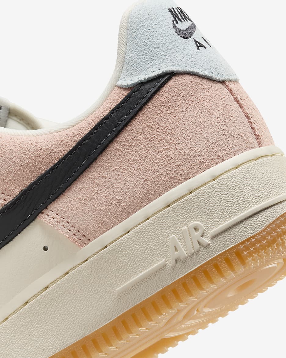 Nike Air Force 1 '07 Women's Shoes - Arctic Orange/Pale Ivory/Glacier Blue/Off-Noir