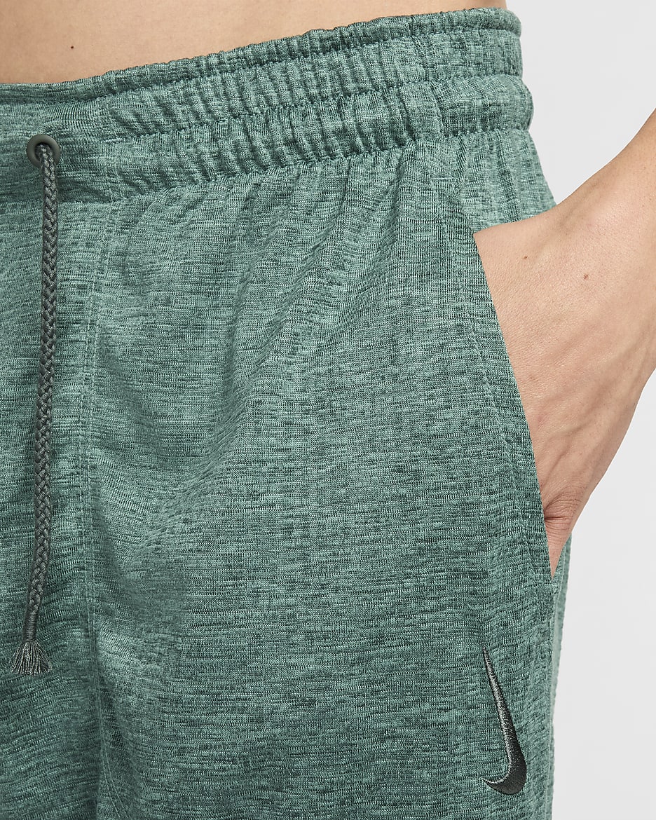 Nike Yoga Men's Dri-FIT Joggers - Vintage Green/Heather/Vintage Green