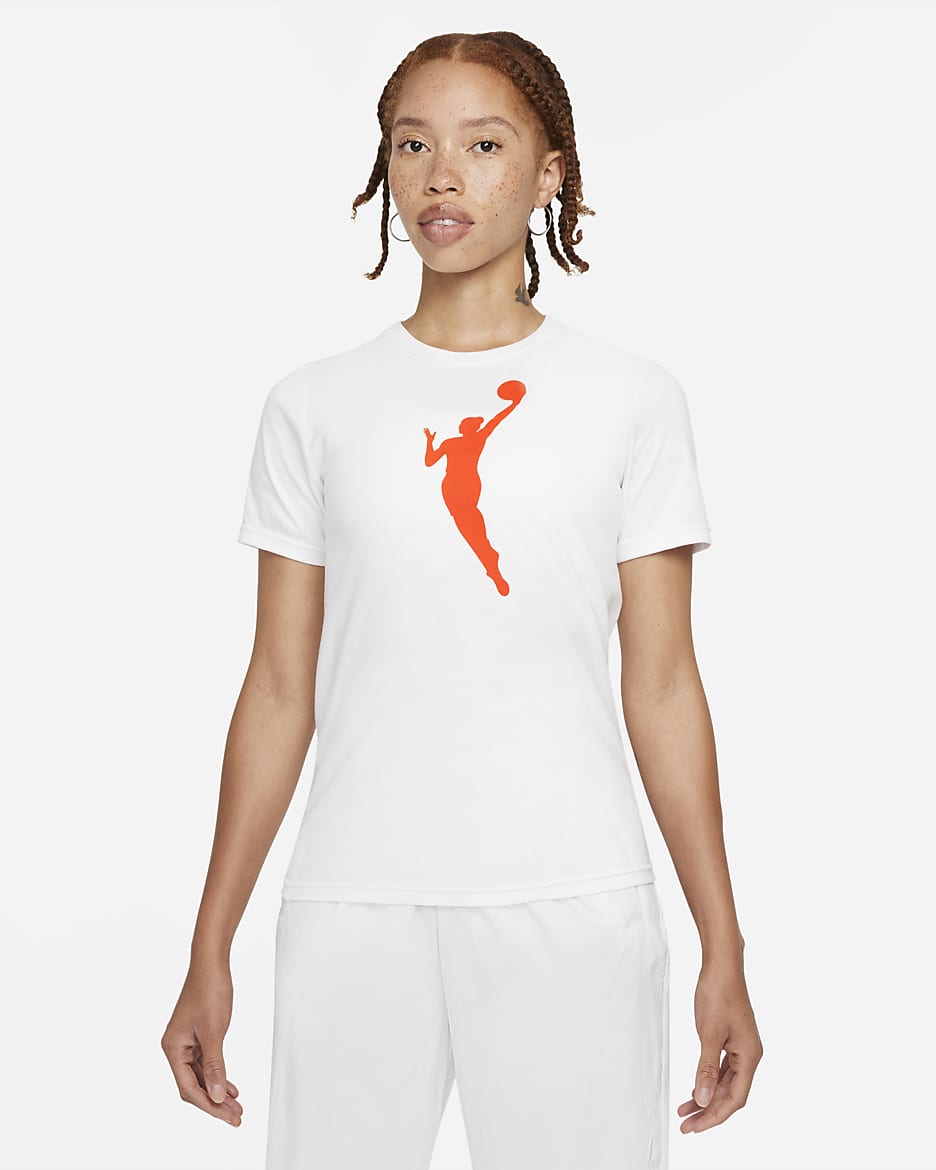Playera Nike WNBA para niños talla grande Team 13 - Blanco