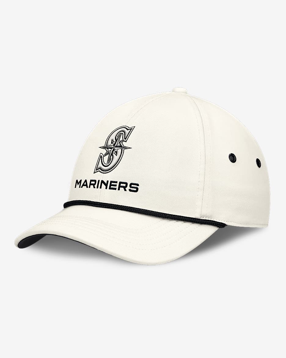 Seattle Mariners Club Men's Nike MLB Adjustable Hat - Sail