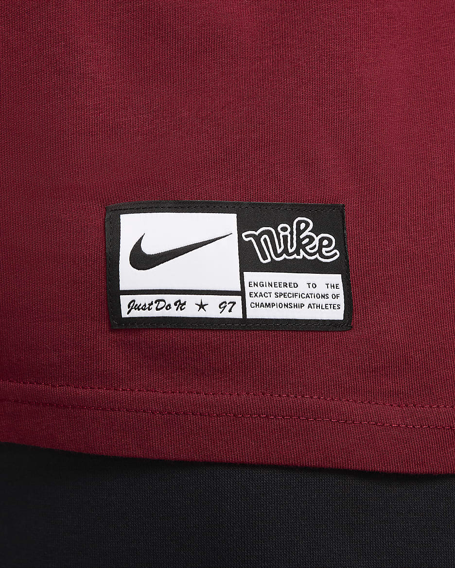 Nike Max90 Basketball-T-Shirt für Herren - Team Red