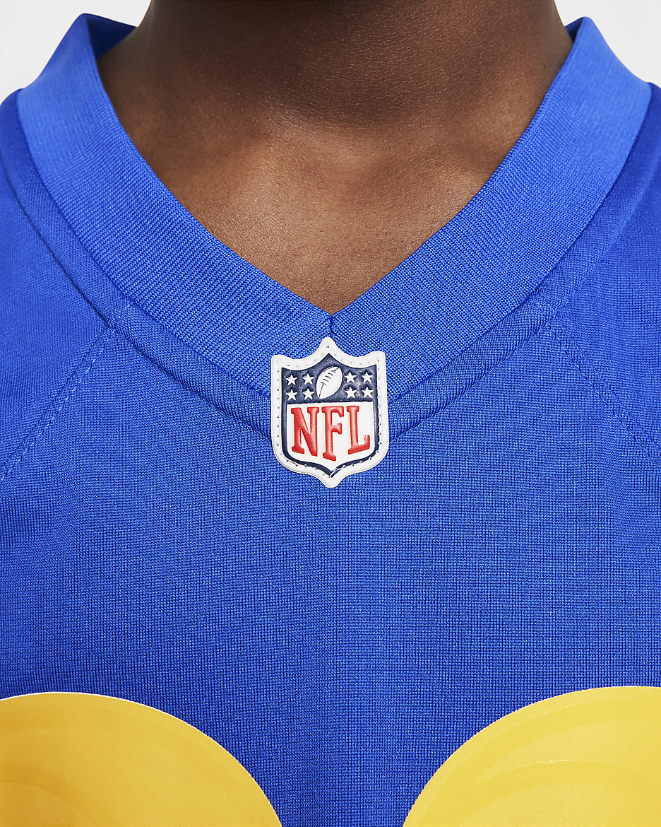 Maillot Nike NFL Aaron Donald Los Angeles Rams pour ado - Hyper Royal