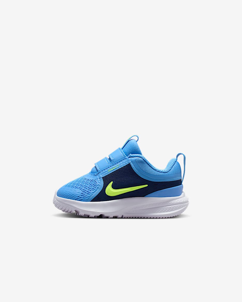 Nike Star Runner 5 嬰幼兒鞋款 - University Blue/Blue Void/Football Grey/Volt