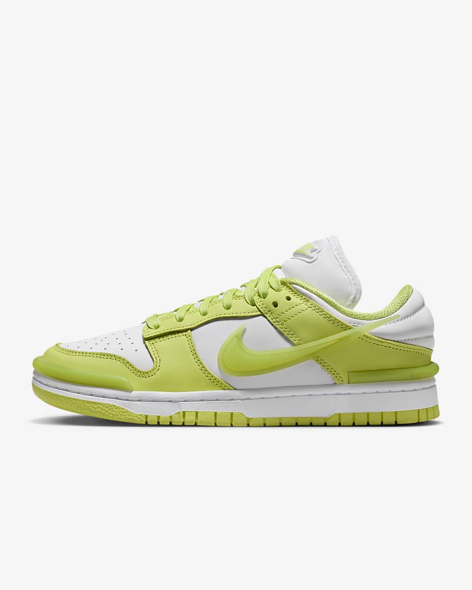 Nike Dunk Low Twist Women's Shoes - Light Lemon Twist/White/Light Lemon Twist