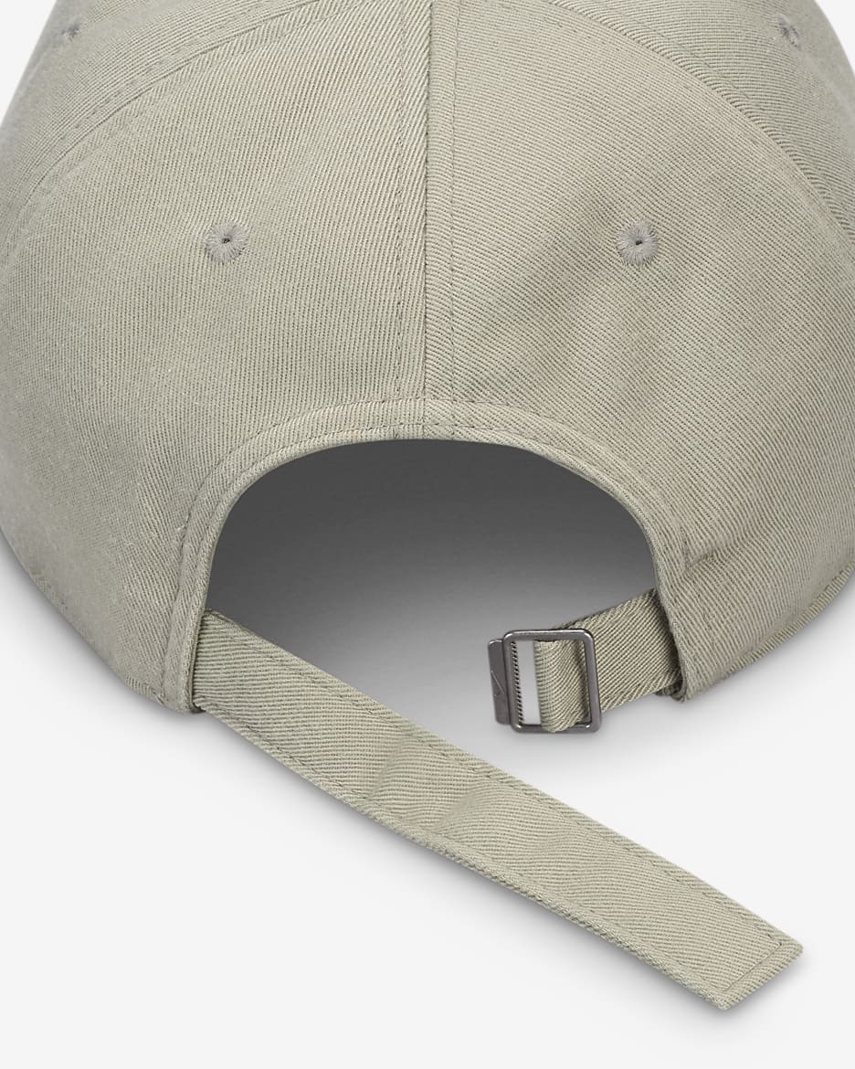 Cappello non strutturato Nike Club - Light Army/Sail