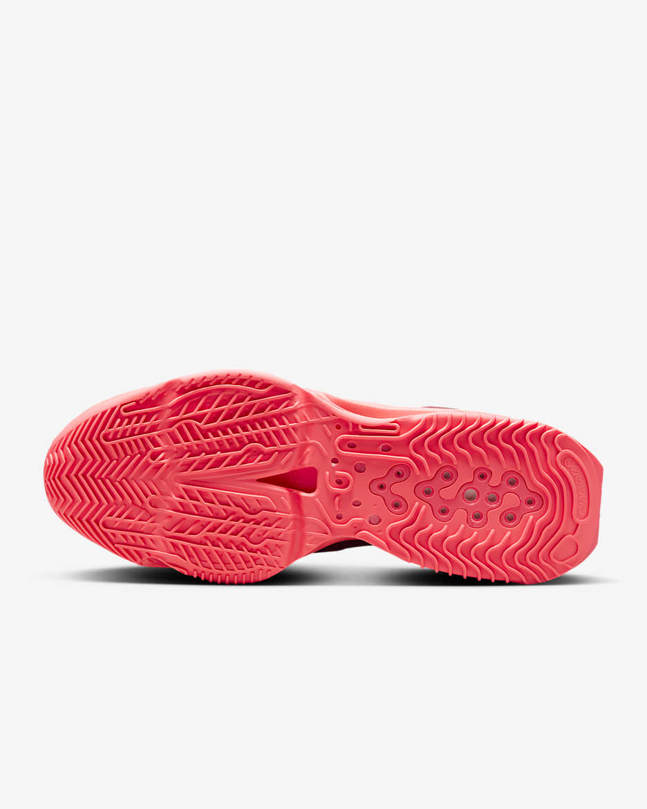 Nike G.T. Jump 2-basketballskoene til mænd - Mystic Hibiscus/Hot Punch/Gym Red/Metallic Red Bronze