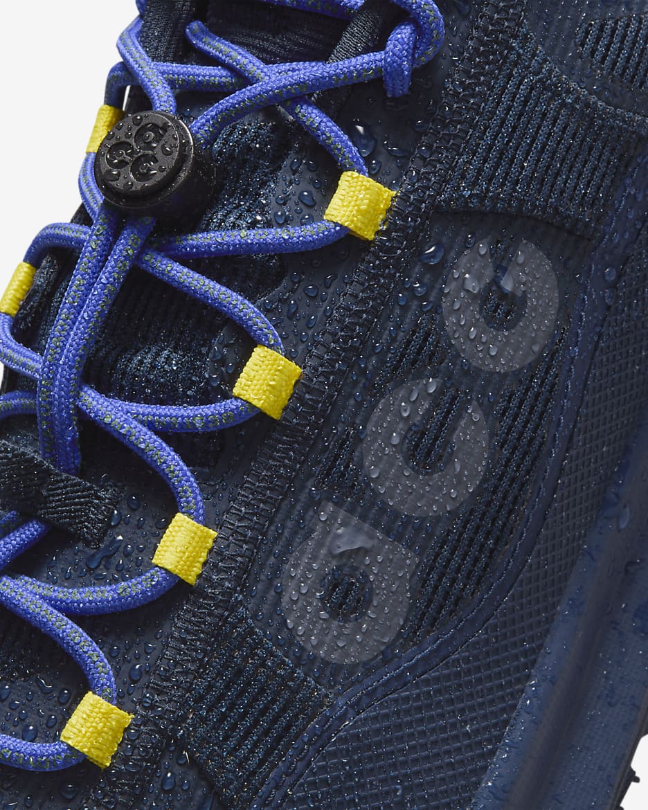 Nike ACG Mountain Fly 2 Low GORE-TEX Men's Shoes - Dark Obsidian/Midnight Navy/Persian Violet/Light Carbon