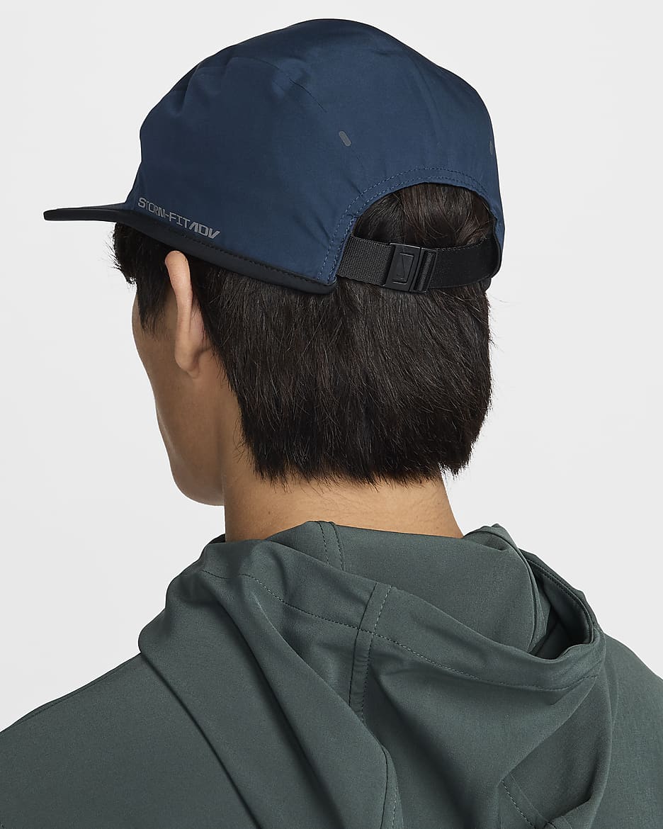 Nike Storm-FIT ADV Fly Unstructured AeroBill Cap - Armory Navy/Anthracite