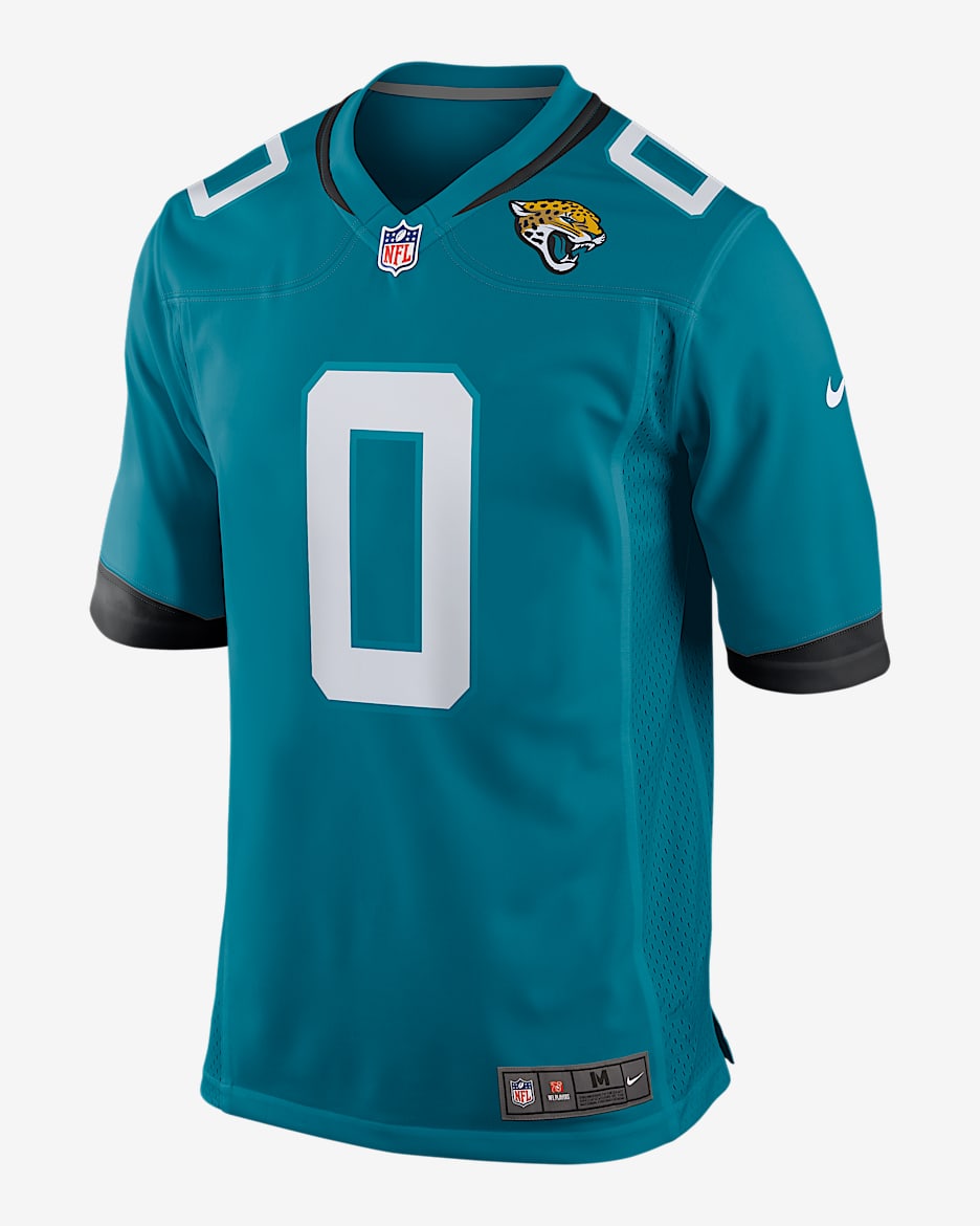 Gabe Davis Jacksonville Jaguars Men's Nike NFL Game Football Jersey - Blustery
