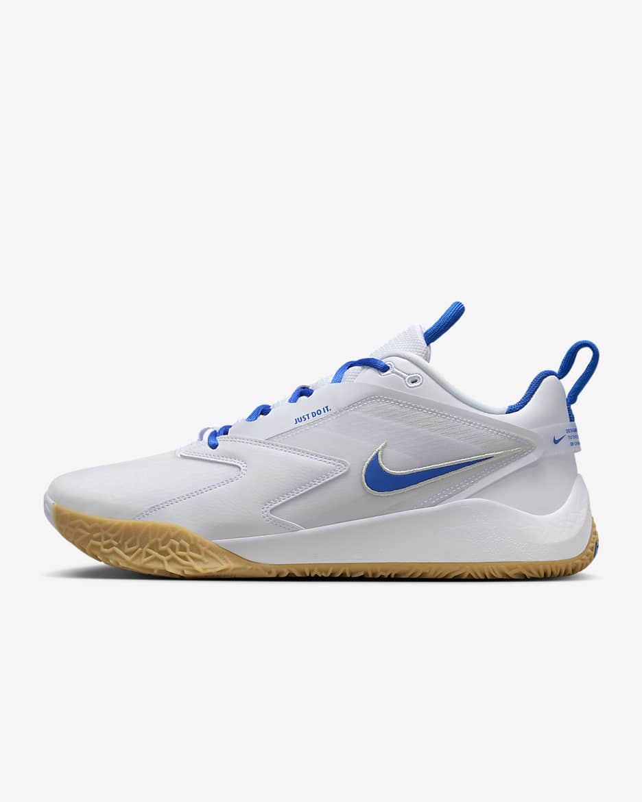Tenis de vóleibol Nike HyperAce 3 - Blanco/Polvo fotón/Royal juego