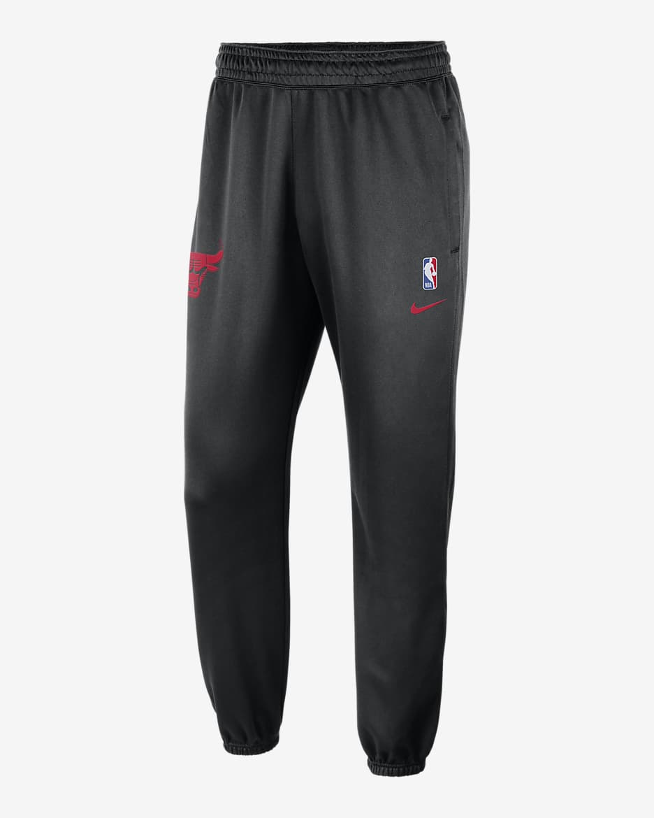 Pantalon Nike Dri-FIT NBA Chicago Bulls Spotlight pour homme - Noir/University Red