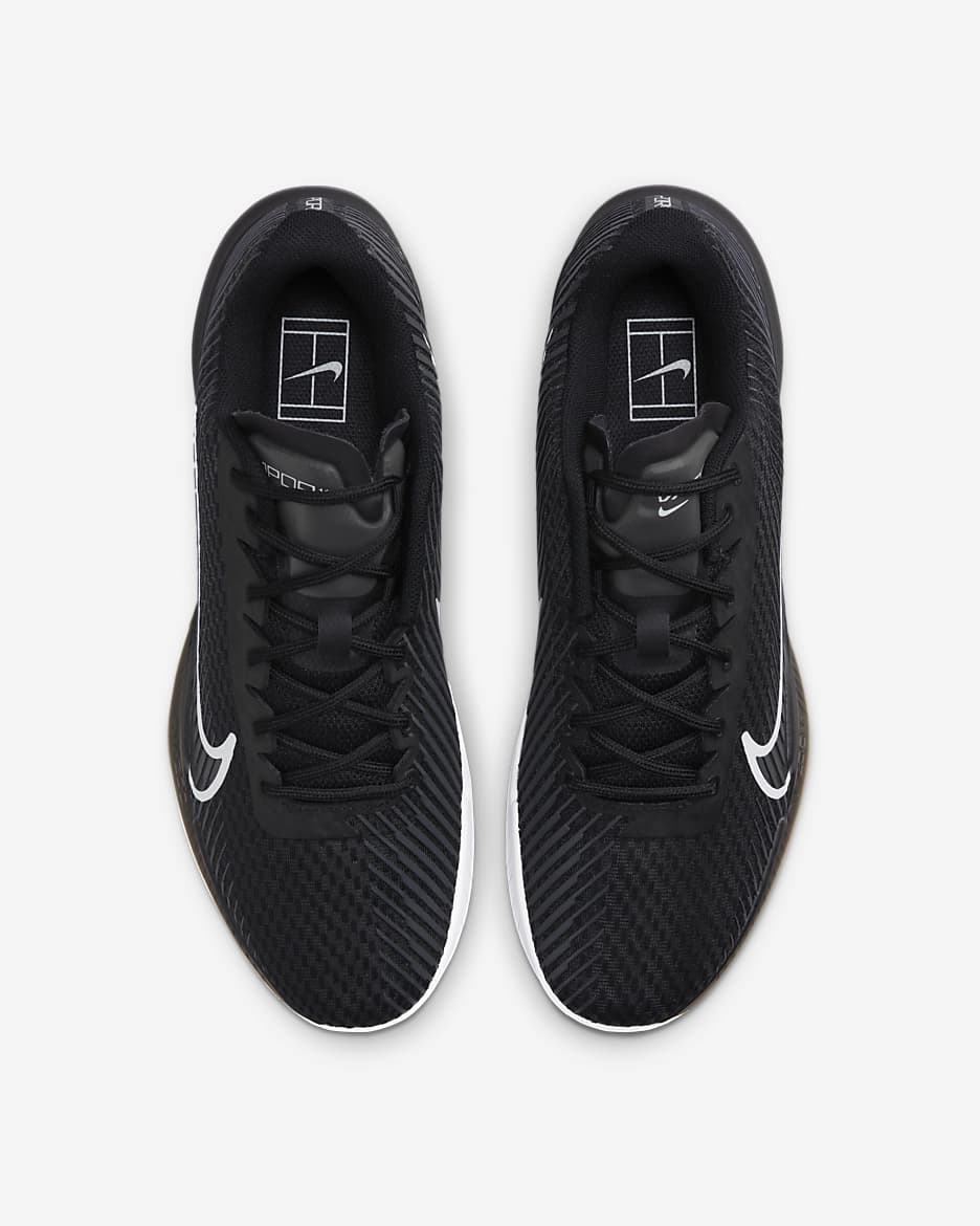 Tenis de tenis para cancha dura para hombre NikeCourt Air Zoom Vapor 11 - Negro/Antracita/Blanco