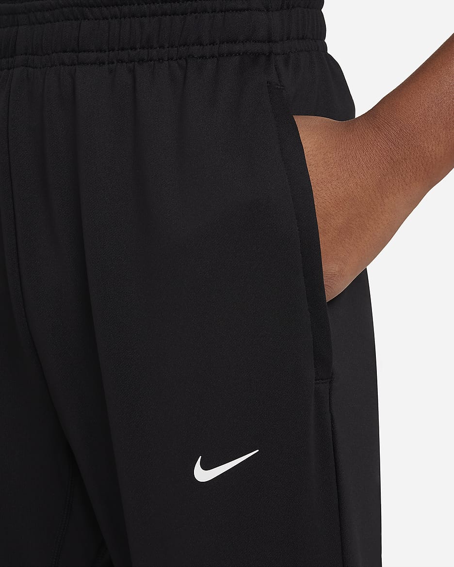 Nike Dri-FIT Strike Genç Çocuk Futbol Eşofman Altı - Siyah/Siyah/Anthracite/Beyaz