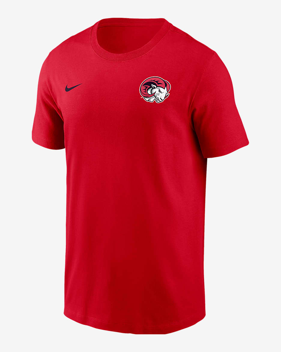 Winston-Salem Men's Nike College T-Shirt - University Red