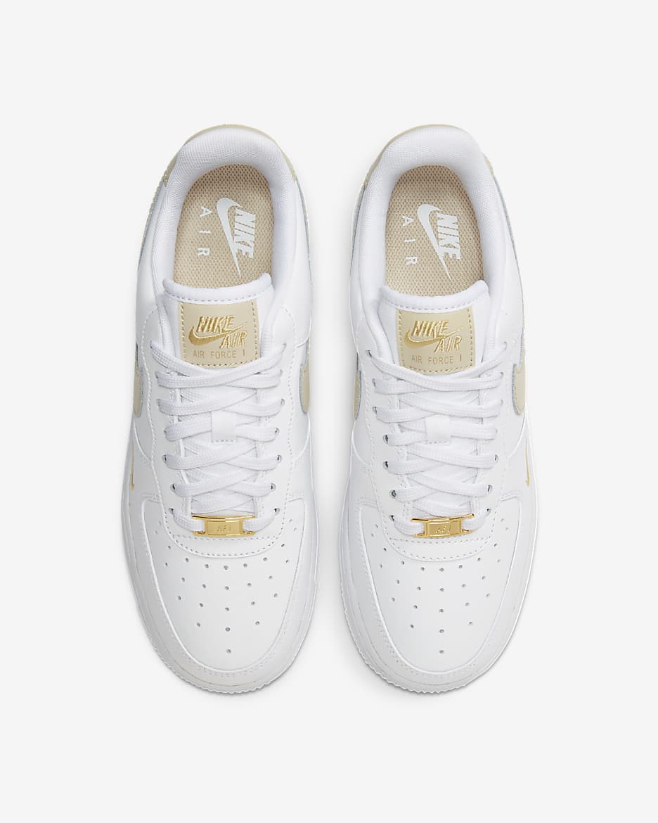 Sapatilhas Nike Air Force 1 '07 Essential para mulher - Branco/Rattan/Branco/Rattan