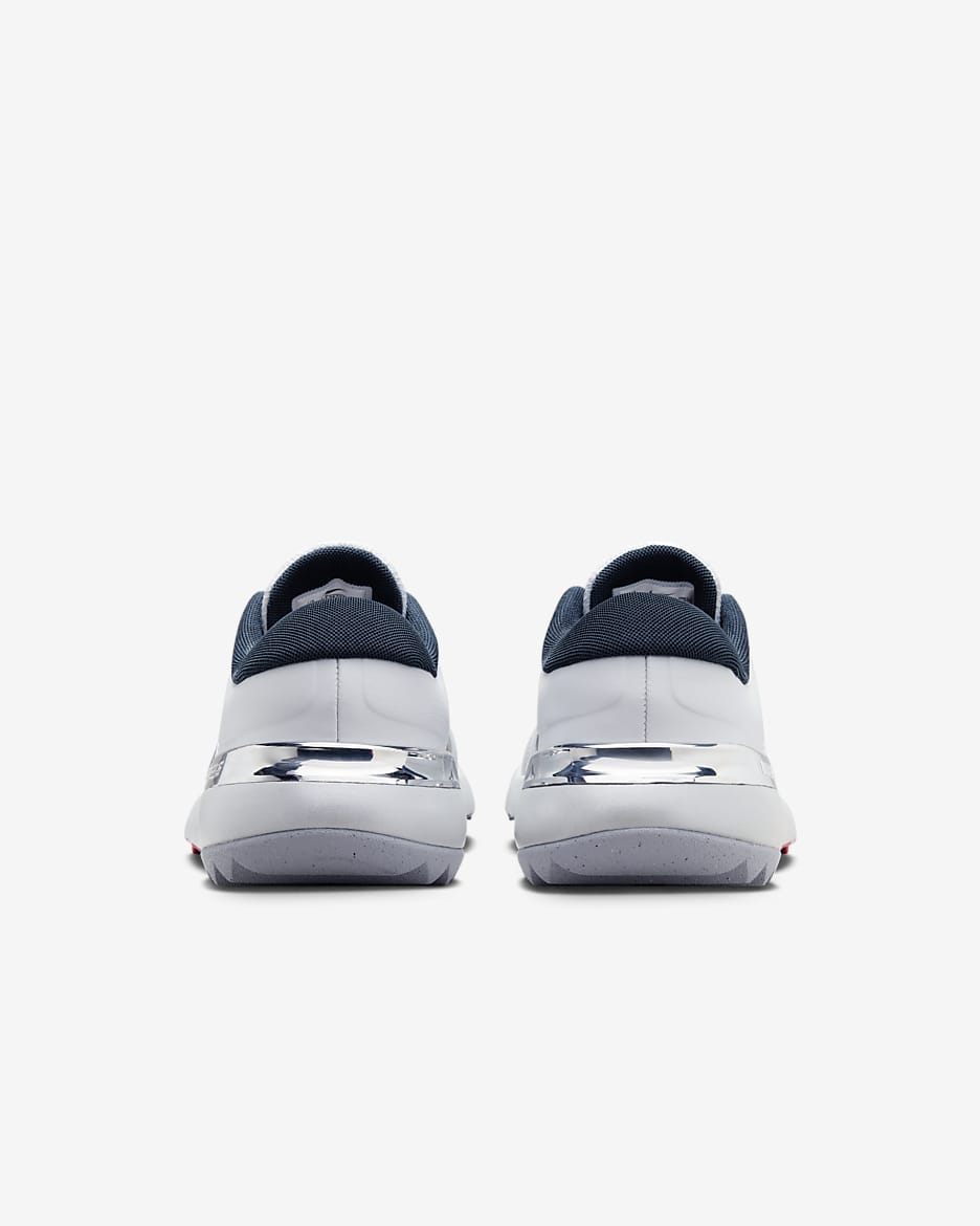 Pánské golfové boty Nike Free Golf - Pure Platinum/Light Crimson/Wolf Grey/Armory Navy