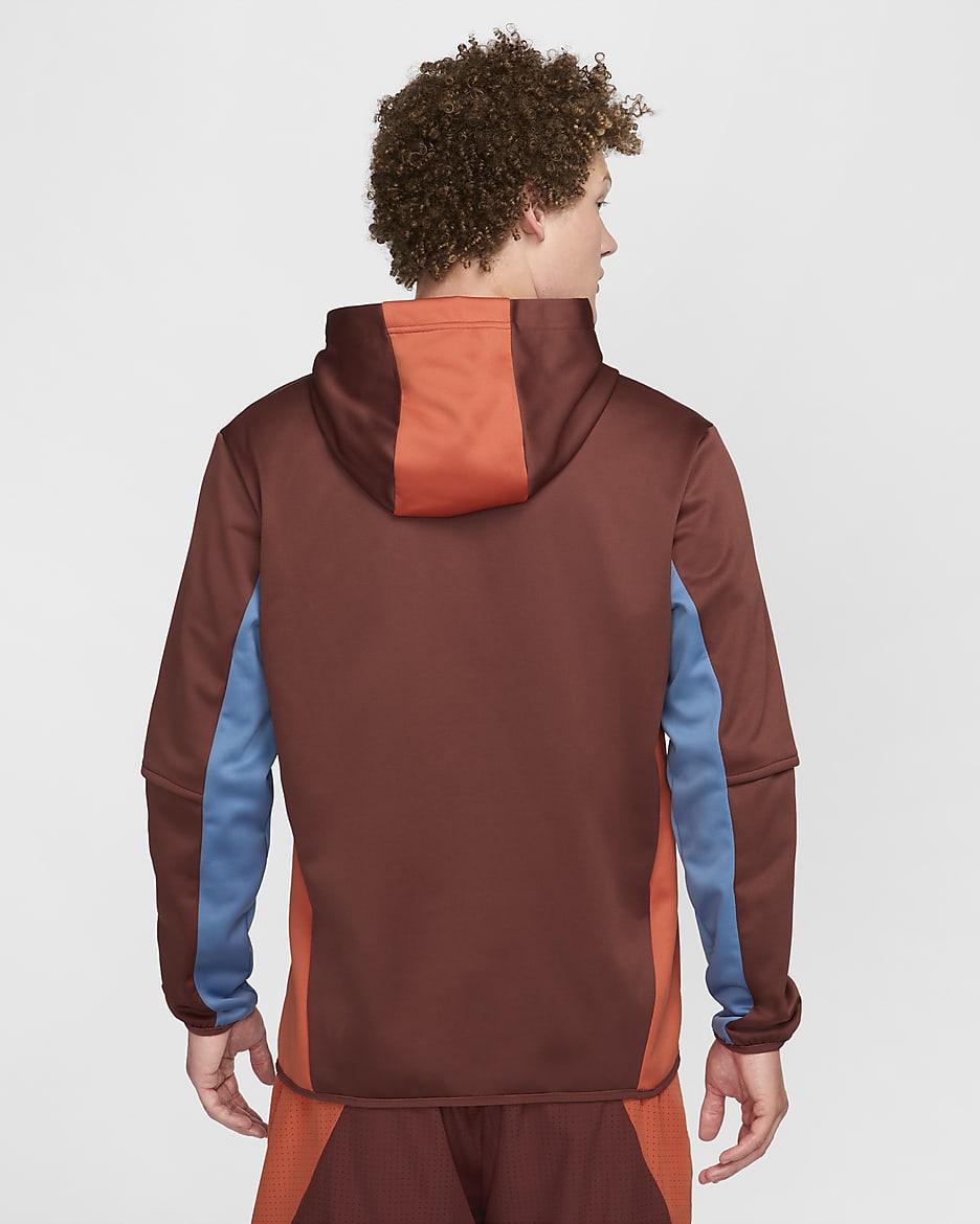 Nike Golf Club-golfhættetrøje til mænd - Dark Pony/Aegean Storm/Vintage Coral/hvid