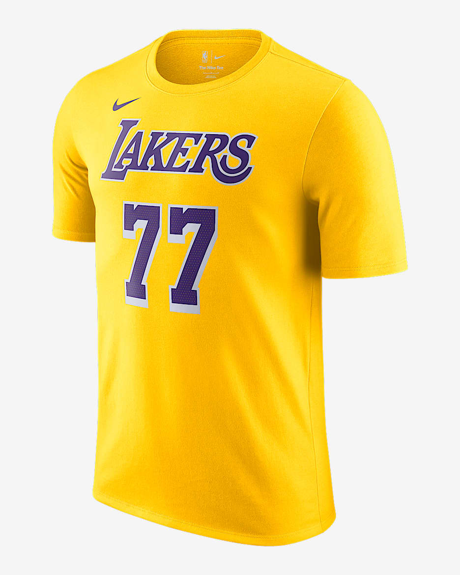 Playera Nike NBA Los Angeles Lakers para hombre - Amarillo