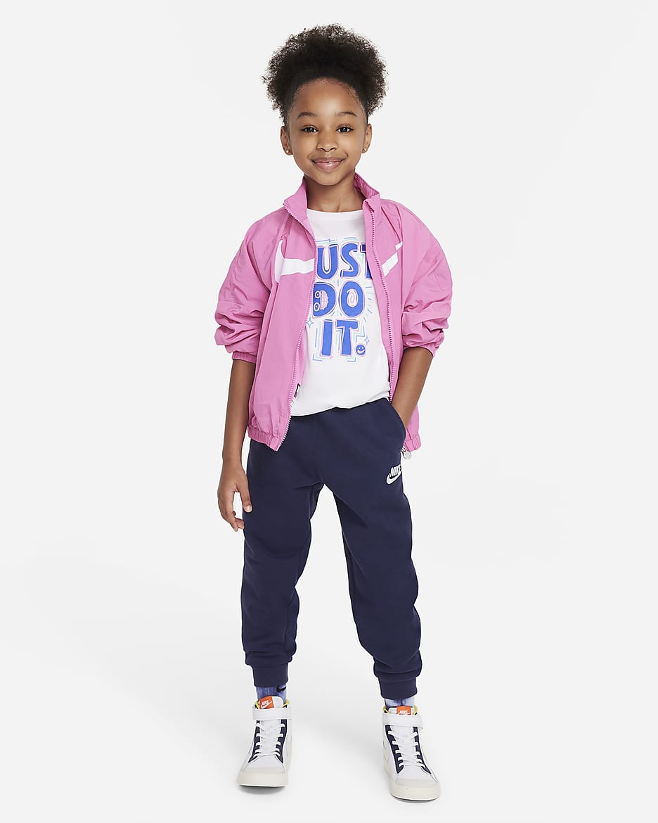 Nike Swoosh Little Kids' Jacket - Playful Pink