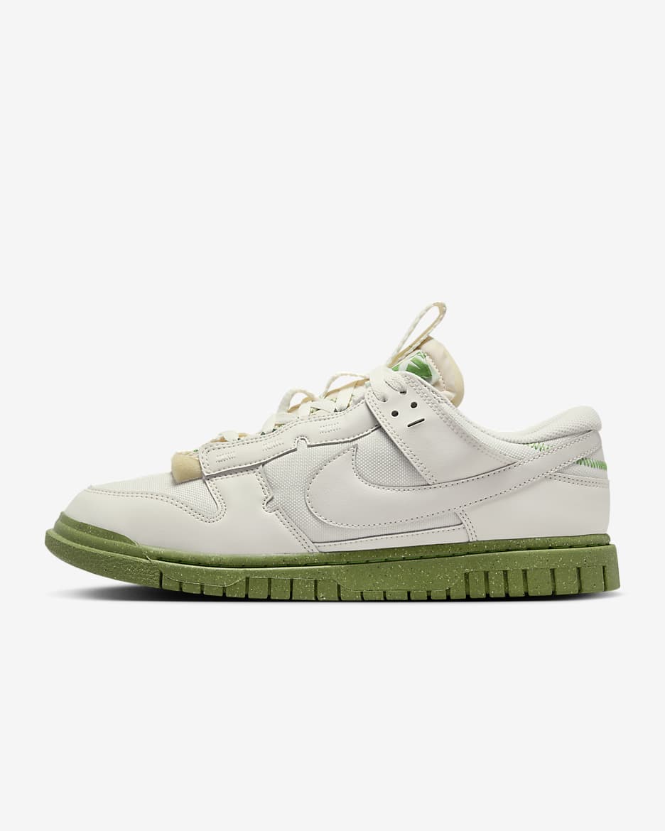 Nike Air Dunk Low Jumbo Men's Shoes - Phantom/Chlorophyll/Earth/Phantom