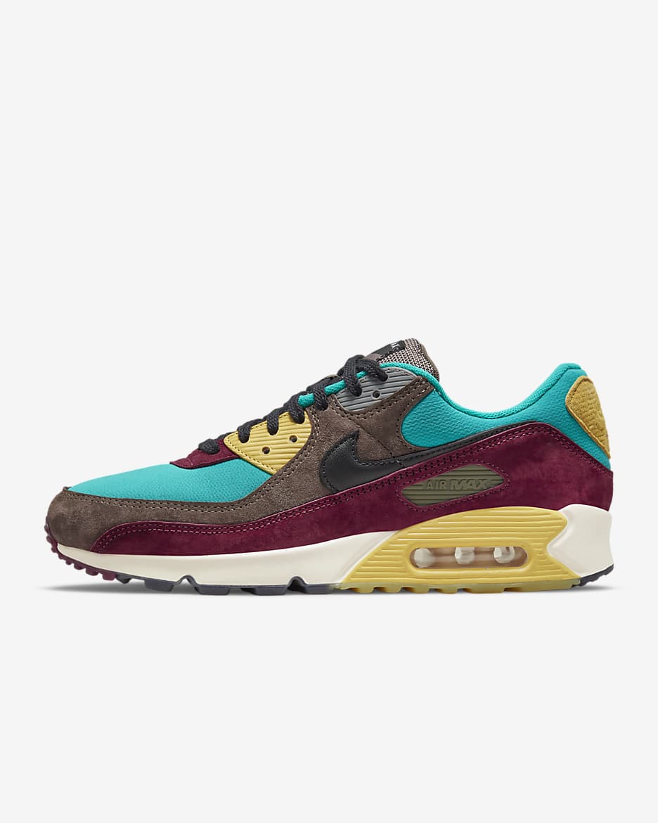Nike Air Max 90 Men's Shoes - Ridgerock/Turbo Green/Saturn Gold/Black