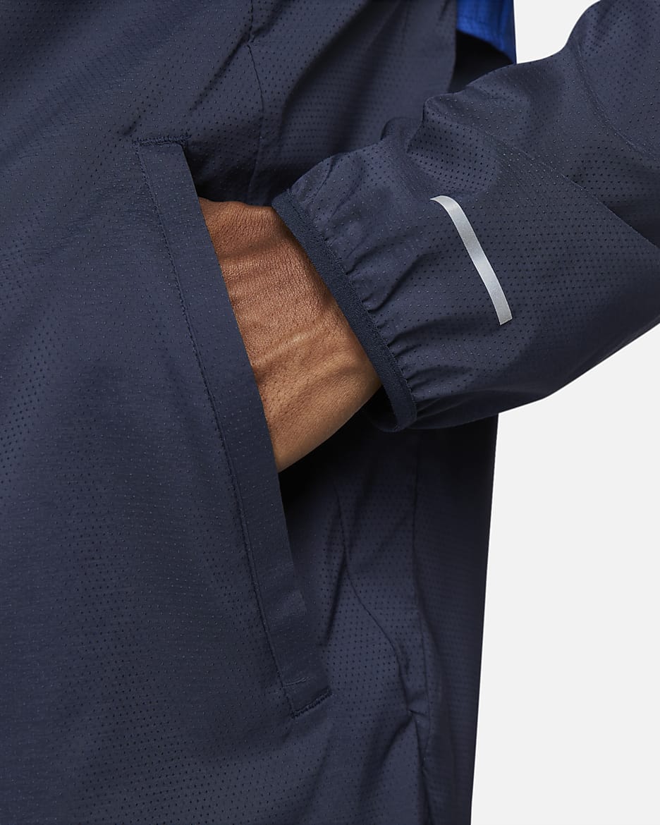 Nike Windrunner Repel hardloopjack voor heren - Game Royal/Obsidian