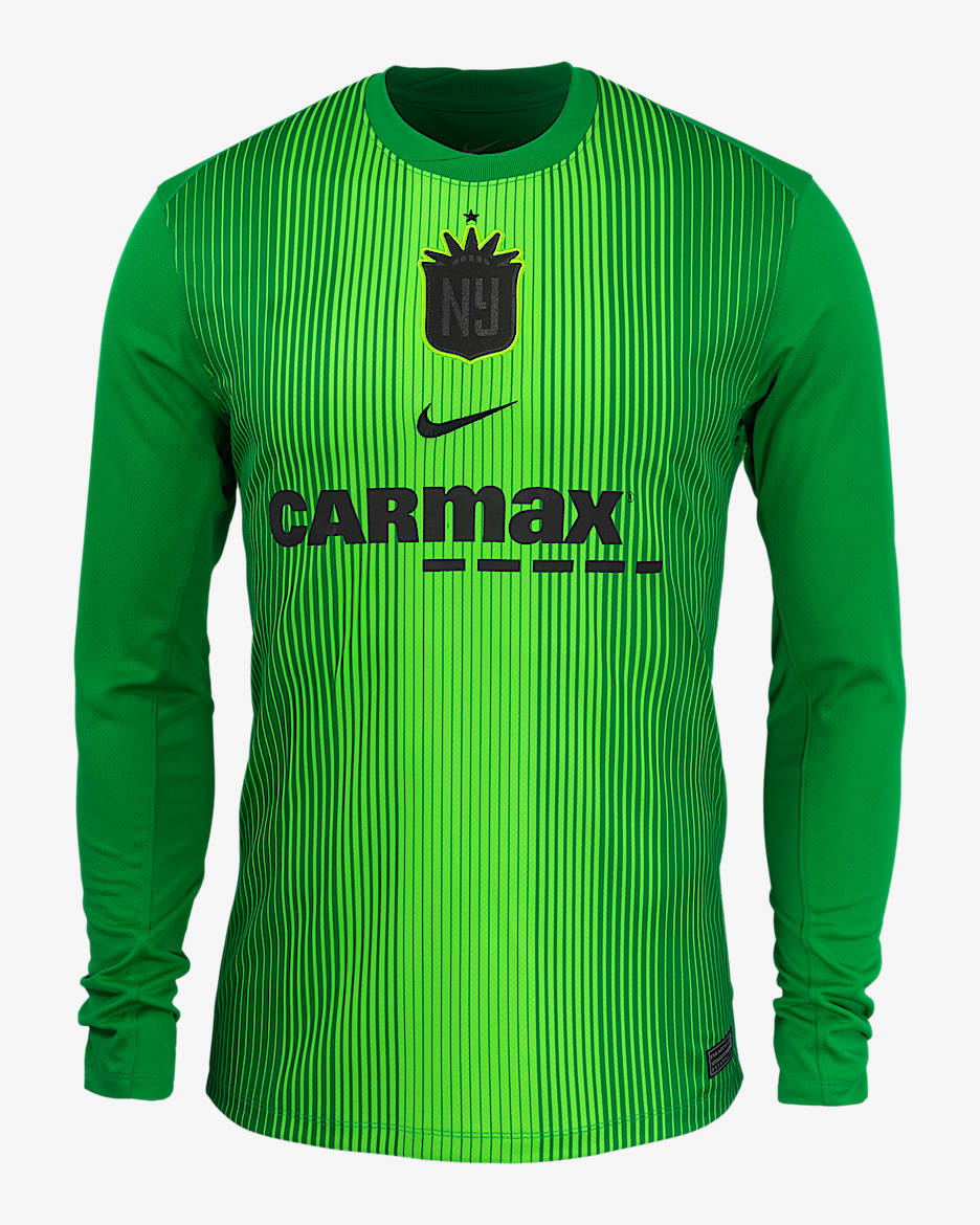 Jersey Nike de la NWSL Replica del NJ/NY Gotham GC portero 2025 Stadium para hombre - Verde strike/Verde estadio