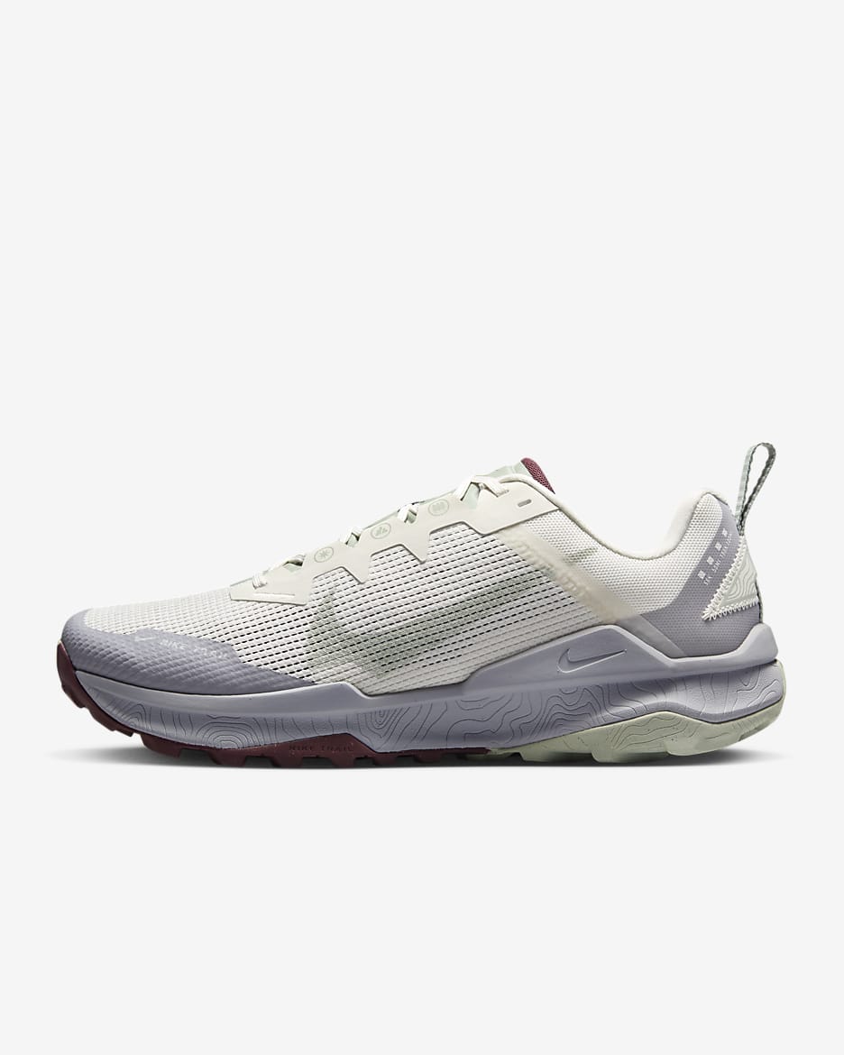 Nike Wildhorse 8 Men's Trail Running Shoes - Phantom/Infinite Gold/Burgundy Crush/Jade Horizon