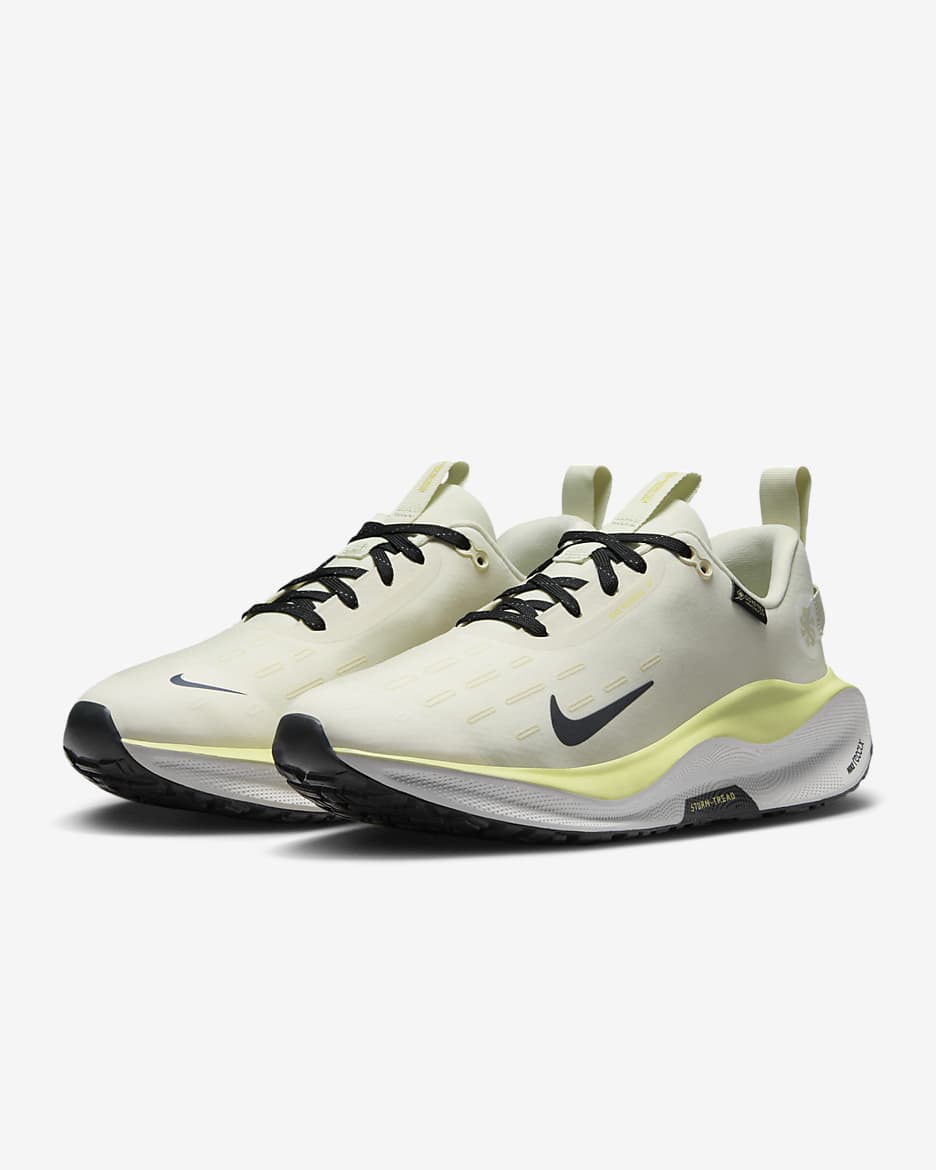 Nike InfinityRN 4 GORE-TEX Women's Waterproof Road Running Shoes - Pale Ivory/Summit White/Platinum Tint/Anthracite