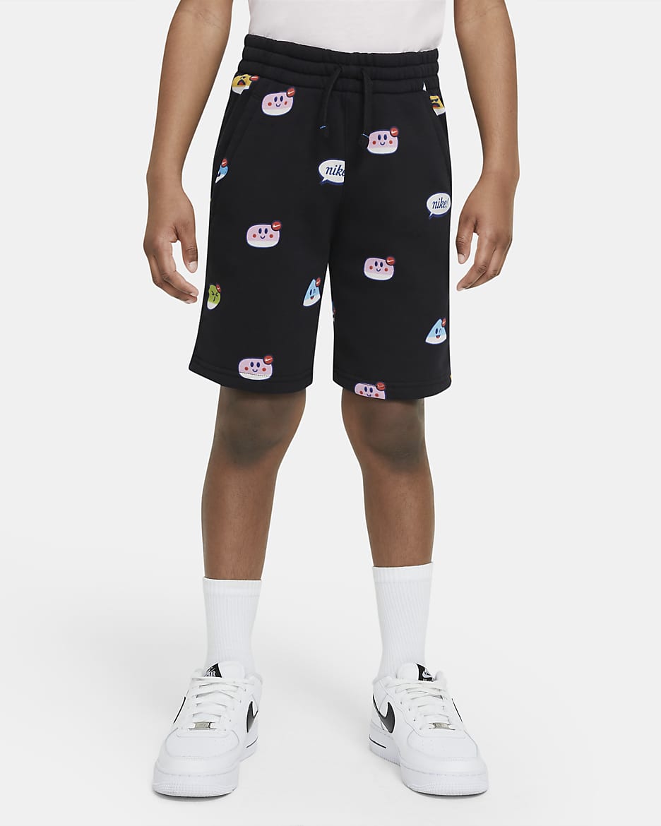 Nike Sportswear Club Big Kids' (Boys') Shorts - Black