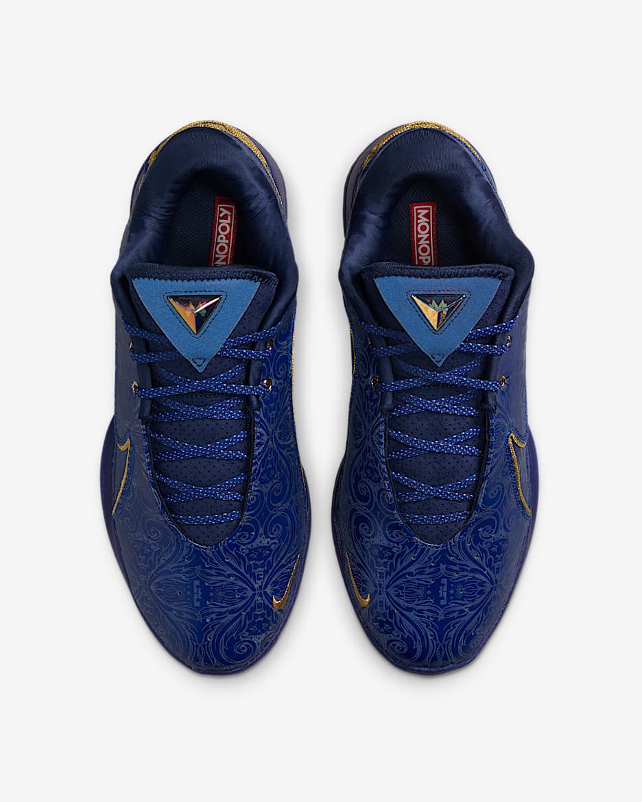 LeBron XXII 'Token' Basketball Shoes - Deep Royal Blue/Midnight Navy/Metallic Gold