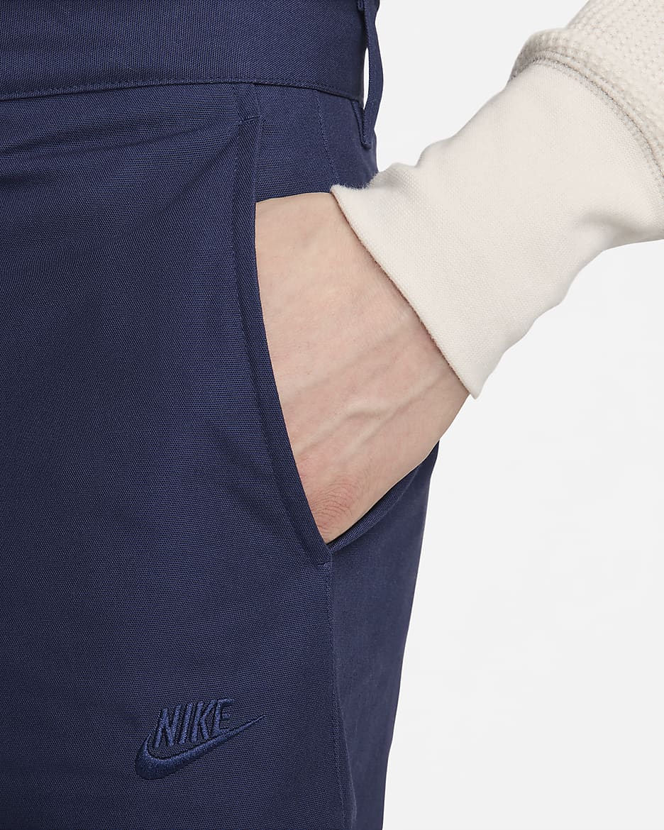 Nike Club Chino-shorts til herre - Midnight Navy/Midnight Navy