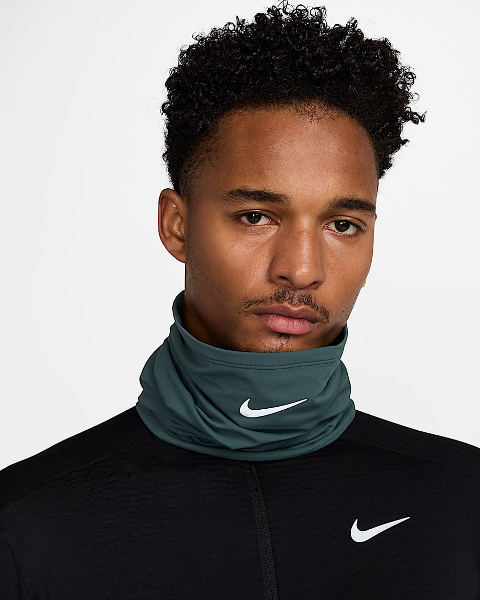 Cuello Nike Therma-FIT - Verde vintage/Plata