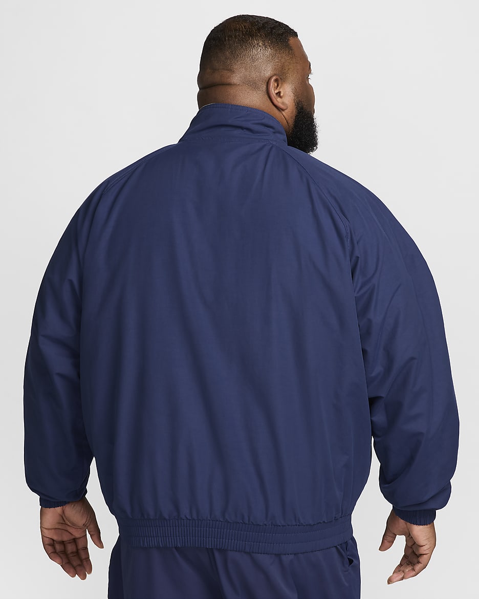 Nike Club Futura Men's Jacket - Midnight Navy/White