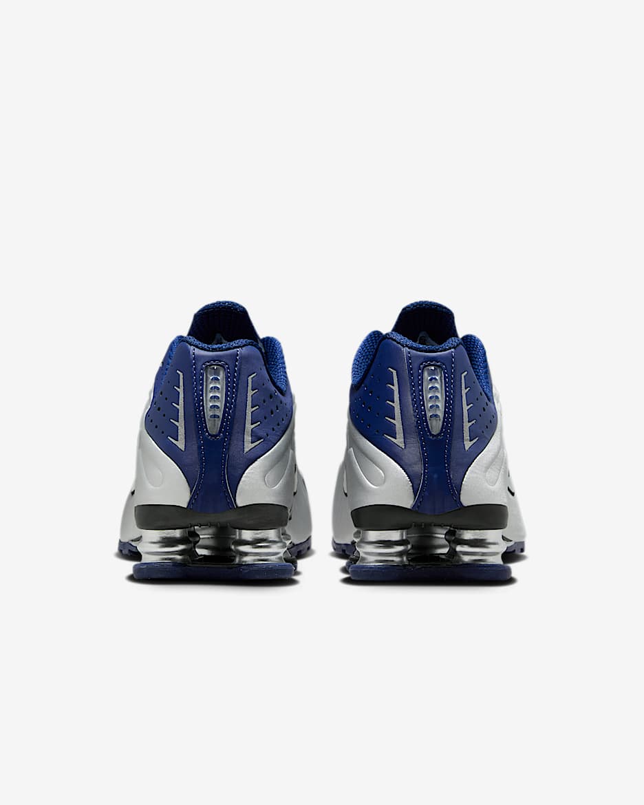 Scarpa Nike Shox R4 – Donna - Blue Void/Nero/Argento metallizzato