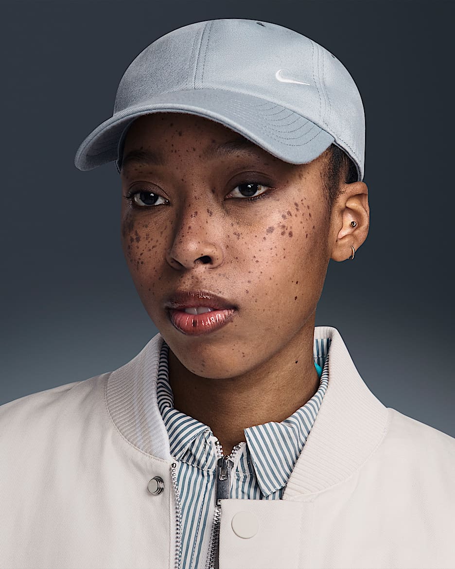 Nike Club Unstructured Cap - Base Grey/Sail