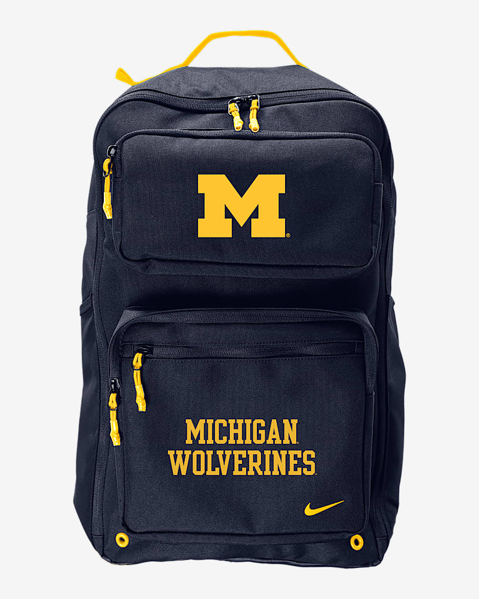 Mochila universitaria Nike Michigan Utility Speed 2.0 - Azul marino universitario