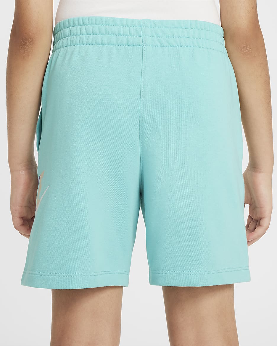 Nike Sportswear Club French Terry Shorts Little Kids Shorts - Green Frost