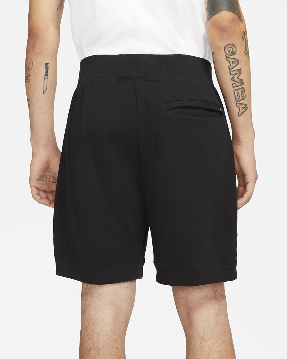 nike sb heather fleece grey shorts