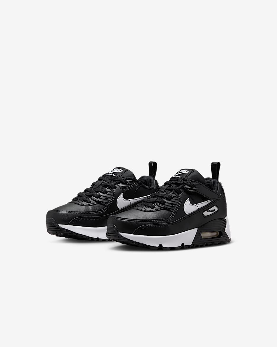HOT ! Black Air Max 90 White Chlorophyll Sneaker Air Max 90 Offspring Nike Air Max 90 Trainers Black Black