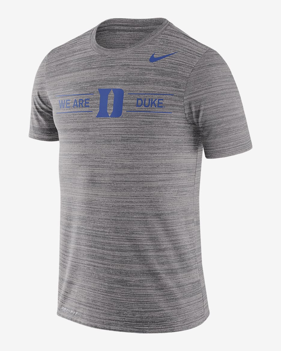 Nike College Dri-FIT Velocity (Duke) Men's T-Shirt - Dark Grey/Pewter Grey