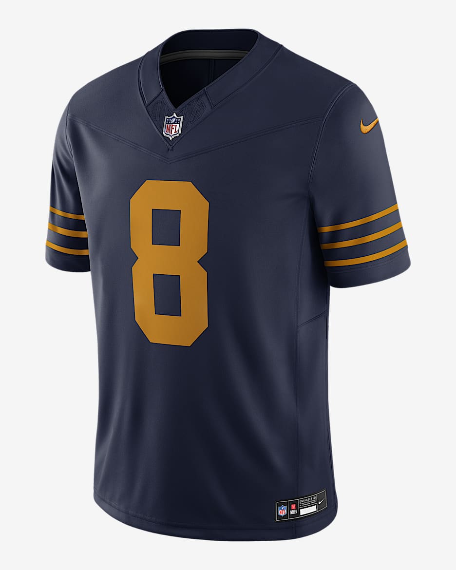 Jersey Nike Dri-FIT de la NFL Limited para hombre Josh Jacobs Green Bay Packers - Azul marino
